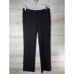 My Michelle Pants Womens 5 Black Dress Slacks Straight Career Office Stretch